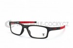 více - Dioptrické brýle Oakley Crosslink PITCH OX8037 15 Ferrari Satin Black/Red