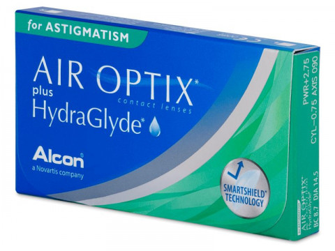  - AIR OPTIX® plus HydraGlyde® for ASTIGMATISM 6 Pack